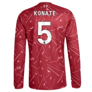 Fotbalové Dresy Liverpool FC Konate #5 2026-27 Domácí Dres Mužské Dlouhý Rukáv