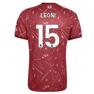 Fotbalové Dresy Liverpool FC Leoni #15 2026-27 Domácí Dres Mužské