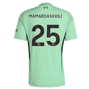 Fotbalové Dresy Liverpool FC Mamardashvili #25 2025-26 Brankářský Domácí Dres Mužské