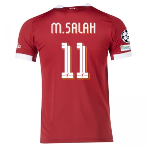 Fotbalové Dresy Liverpool FC Mohamed Salah #11 2025-26 Champions League Domácí Dres Mužské