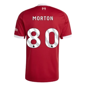 Fotbalové Dresy Liverpool FC Morton #80 2025-26 Domácí Dres Mužské