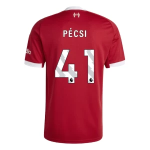 Fotbalové Dresy Liverpool FC Pecsi #41 2025-26 Domácí Dres Mužské