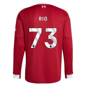 Fotbalové Dresy Liverpool FC Rio #73 2025-26 Domácí Dres Mužské Dlouhý Rukáv
