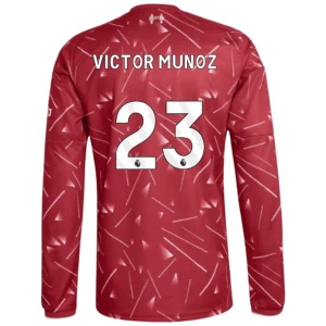 Fotbalové Dresy Liverpool FC Victor Munoz #23 2026-27 Domácí Dres Mužské Dlouhý Rukáv