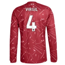 Fotbalové Dresy Liverpool FC Virgil van Dijk #4 2026-27 Domácí Dres Mužské Dlouhý Rukáv