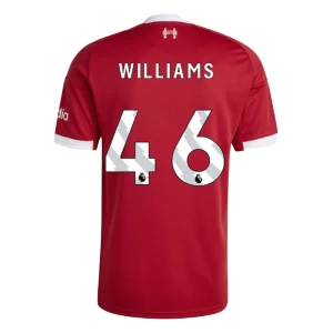 Fotbalové Dresy Liverpool FC Williams #46 2025-26 Domácí Dres Mužské