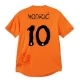 Fotbalové Dresy Luka Modrić #10 Real Madrid 2023-24 x Y3 Orange Fourth Dres Mužské