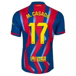 Fotbalové Dresy M. Casado #17 FC Barcelona 2025-26 Fourth Dres Mužské
