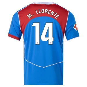 Fotbalové Dresy M. Llorenete #14 Atlético Madrid 2025-26 Třetí Dres Mužské