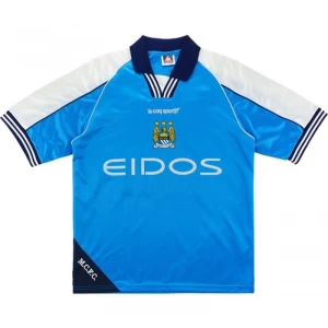 Fotbalové Dresy Manchester City 2000-01 Domácí