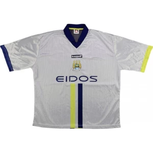 Fotbalové Dresy Manchester City 2001-02 Venkovní