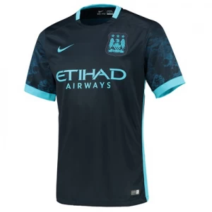 Fotbalové Dresy Manchester City 2015-16 Venkovní