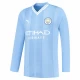 Fotbalové Dresy Manchester City Stones #5 2023-24 Domácí Dres Mužské Dlouhý Rukáv