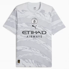 Fotbalové Dresy Manchester City 2024-25 Dragon Domácí Dres Mužské