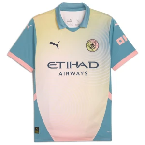 Fotbalové Dresy Manchester City 2024-25 Fourth Dres Mužské