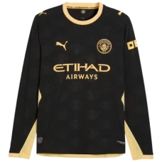 Fotbalové Dresy Manchester City 2026-27 Venkovní Dres Mužské Dlouhý Rukáv