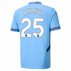 Fotbalové Dresy Manchester City Akanji #25 2024-25 Domácí Dres Mužské