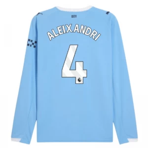 Fotbalové Dresy Manchester City Aleixandri #4 2025-26 Domácí Dres Mužské Dlouhý Rukáv