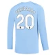 Fotbalové Dresy Manchester City Bernardo Silva #20 2023-24 Domácí Dres Mužské Dlouhý Rukáv