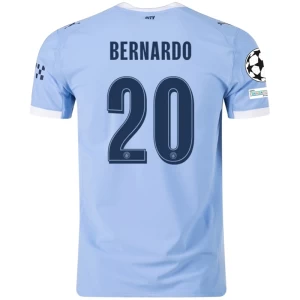 Fotbalové Dresy Manchester City Bernardo Silva #20 2025-26 Champions League Domácí Dres Mužské