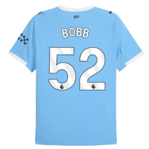Fotbalové Dresy Manchester City Bobb #52 2025-26 Domácí Dres Mužské