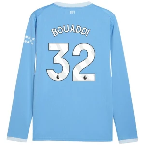 Fotbalové Dresy Manchester City Bouaddi #32 2026-27 Domácí Dres Mužské Dlouhý Rukáv