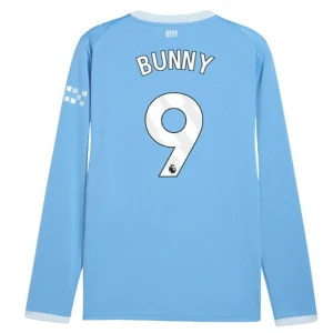Fotbalové Dresy Manchester City Bunny #9 2026-27 Domácí Dres Mužské Dlouhý Rukáv