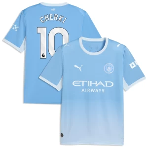 Fotbalové Dresy Manchester City Cherki #10 2026-27 Domácí Dres Mužské
