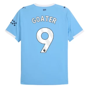 Fotbalové Dresy Manchester City Goater #9 2025-26 Domácí Dres Mužské