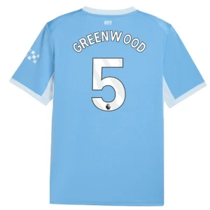 Fotbalové Dresy Manchester City Greenwood #5 2026-27 Domácí Dres Mužské