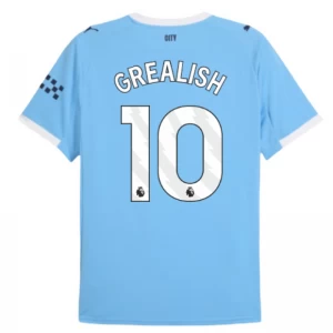 Fotbalové Dresy Manchester City Jack Grealish #10 2025-26 Domácí Dres Mužské