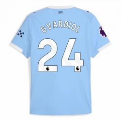 Fotbalové Dresy Manchester City Josko Gvardiol #24 2025-26 Domácí Dres Mužské