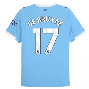 Fotbalové Dresy Manchester City Kevin De Bruyne #17 2025-26 Domácí Dres Mužské