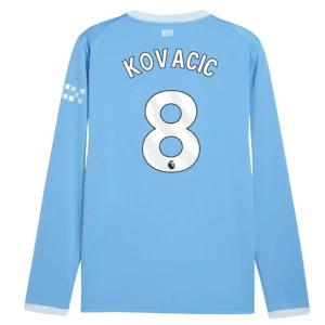 Fotbalové Dresy Manchester City Kovacic #8 2026-27 Domácí Dres Mužské Dlouhý Rukáv