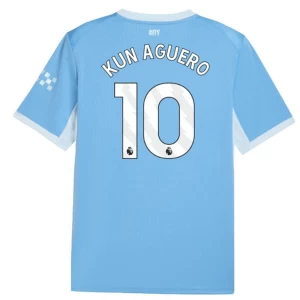 Fotbalové Dresy Manchester City Kun Aguero #10 2026-27 Domácí Dres Mužské