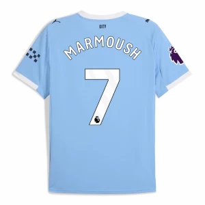 Fotbalové Dresy Manchester City Marmoush #7 2025-26 Domácí Dres Mužské