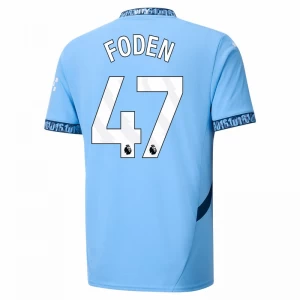 Fotbalové Dresy Manchester City Phil Foden #47 2024-25 Domácí Dres Mužské