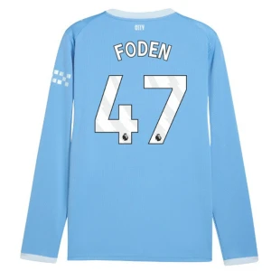 Fotbalové Dresy Manchester City Phil Foden #47 2026-27 Domácí Dres Mužské Dlouhý Rukáv