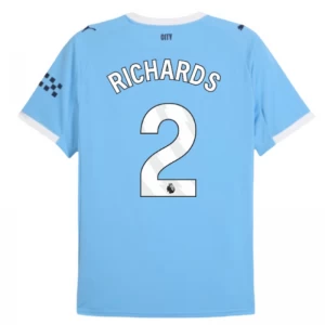 Fotbalové Dresy Manchester City Richards #2 2025-26 Domácí Dres Mužské