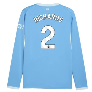 Fotbalové Dresy Manchester City Richards #2 2026-27 Domácí Dres Mužské Dlouhý Rukáv