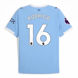 Fotbalové Dresy Manchester City Rodrigo #16 2025-26 Domácí Dres Mužské