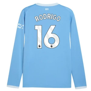 Fotbalové Dresy Manchester City Rodrigo #16 2026-27 Domácí Dres Mužské Dlouhý Rukáv