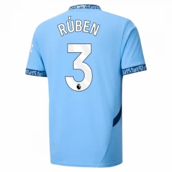 Fotbalové Dresy Manchester City Rúben Dias #3 2024-25 Domácí Dres Mužské