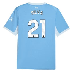 Fotbalové Dresy Manchester City Silva #21 2026-27 Domácí Dres Mužské