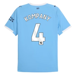 Fotbalové Dresy Manchester City Vincent Kompany #4 2025-26 Domácí Dres Mužské
