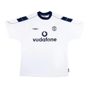 Fotbalové Dresy Manchester United 2000-01 Venkovní