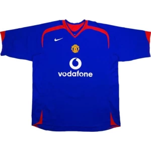 Fotbalové Dresy Manchester United 2005-06 Venkovní