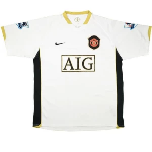 Fotbalové Dresy Manchester United 2006-07 Venkovní