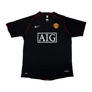 Fotbalové Dresy Manchester United 2007-08 Venkovní