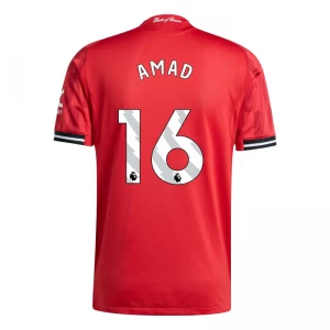 Fotbalové Dresy Manchester United Amad #16 2025-26 Domácí Dres Mužské